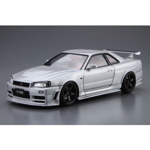 アオシマ 1/24 ザ・モデルカー No.34 ニスモ BNR34 スカイラインGT-R Z-tune ’04【58312】プラモデル  返品種別B