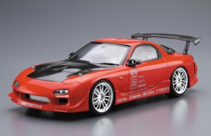 アオシマ 1/24 ザ・チューンドカー No.9 VERTEX FD3S RX-7 ’99 （マツダ）【58398】プラモデル  返品種別B