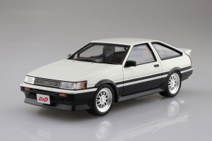 アオシマ 【再生産】1/24 頭文字（イニシャル）D No.13 秋山 渉 AE86 レビン【59654】プラモデル  返品種別B