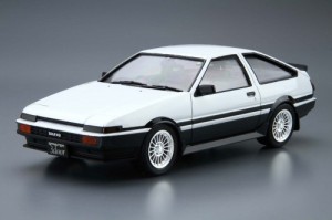 アオシマ 1/24 ザ・モデルカー No.5 トヨタ AE86 スプリンタートレノGT-APEX ’85【61411】プラモデル  返品種別B