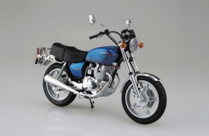 アオシマ 1/12 ザ・バイク No.15 ホンダ CB400T HAWK-II ’77【62654】プラモデル  返品種別B