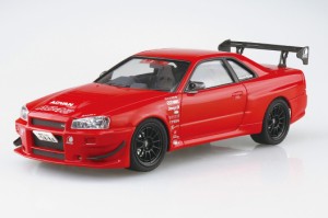 アオシマ 1/24 ザ・チューンドカー No.71  MCR BNR34 スカイライン GT-R ’02（ニッサン）【63514】プラモデル  返品種別B