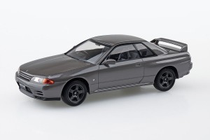 アオシマ 1/32 ザ・スナップキット No.14-A ニッサン R32スカイラインGT-R（ガングレーメタリック）【63538】プラモデル  返品種別B