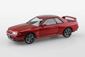 アオシマ 1/32 ザ・スナップキット No.14-E ニッサン R32 スカイラインGT-R(レッドパール)【63576】プラモデル  返品種別B