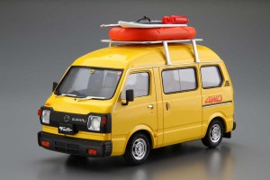 アオシマ 1/24 ザ・モデルカー No.55 スバル K88 サンバー ハイルーフ4WD ’80【63897】プラモデル  返品種別B