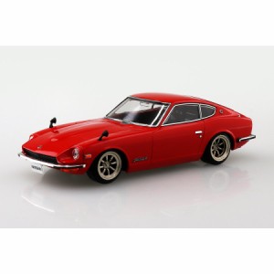 アオシマ 1/32 ザ・スナップキット No.13-SP1 ニッサン S30 フェアレディZ カスタムホイール(レッド)【64740】プラモデル  返品種別B