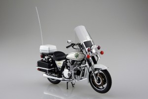 アオシマ 1/12 ザ・バイク No.59 カワサキ KZ1000C ポリス1000 ’81【64801】プラモデル  返品種別B