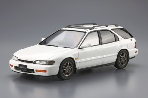 アオシマ 1/24 ザ・モデルカー No.76 ホンダ CF2 アコードワゴンSiR ’96【64818】プラモデル  返品種別B