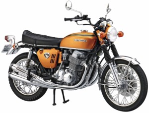 アオシマ 1/12 ザ・バイク No.00 ホンダ CB750 ドリーム CB750 FOUR ’69 (キャンディゴールド)【67918】プラモデル  返品種別B