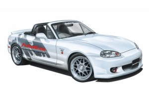 アオシマ 1/24 ザ・チューンドカー No.88 オートエクゼ NB8C ロードスター ’99（マツダ）【68281】プラモデル  返品種別B