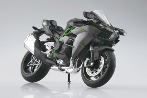 アオシマ（スカイネット） 1/12 完成品バイク KAWASAKI Ninja H2 CARBON ’19塗装済完成品  返品種別B