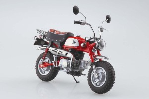 アオシマ（スカイネット） 1/12 完成品バイク Honda モンキー・リミテッド モンツァレッド塗装済完成品  返品種別B