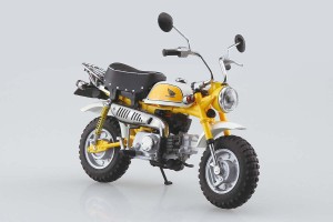 アオシマ（スカイネット） 1/12 完成品バイク Honda モンキー・リミテッド プラズマイエロー塗装済完成品  返品種別B