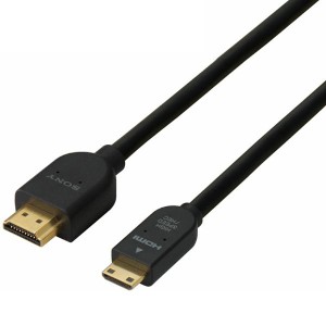 ソニー DLC-HEM15 HDMI⇔mini HDMIケーブル Ver1.4対応 (1.5m)SONY[DLCHEM15] 返品種別A