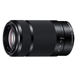 ソニー SEL55210-B E 55-210mm F4.5-6.3 OSS（ブラック）※Eマウント用レンズ（APS-Cサイズミラーレス用）[SEL55210B] 返品種別A