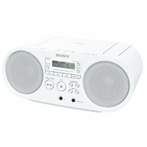ソニー ZS-S40-W CDラジオ(ホワイト)SONY[ZSS40W] 返品種別A