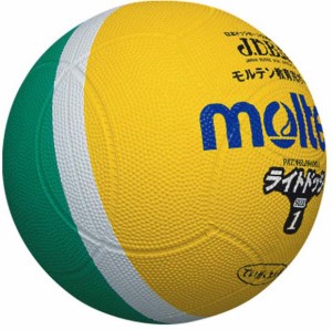 モルテン MT-SLD1ML ドッジボール 軽量1号球（ゴム）Molten ライトドッジボール（黄×緑）[MTSLD1ML] 返品種別A
