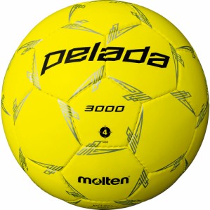 モルテン F4L3000-L サッカーボール 4号球 (人工皮革)Molten ペレーダ3000 (ライトイエロー)[MTF4L3000L] 返品種別A