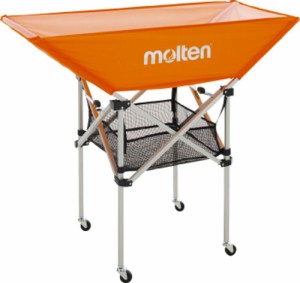モルテン MT-BK0033O 折りたたみ式平型ボールカゴ 背高（オレンジ）Molten[MTBK0033O] 返品種別A