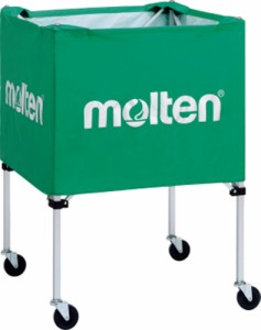 モルテン MT-BK0022G 折りたたみ式ボールカゴ（屋外用）（緑・サイズ：中）Molten[MTBK0022G] 返品種別A