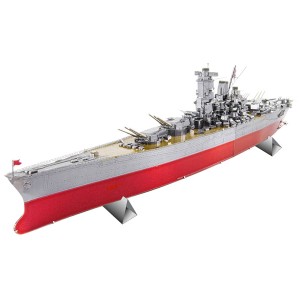 テンヨー メタリックナノパズル マルチカラー 戦艦大和立体パズル  返品種別B