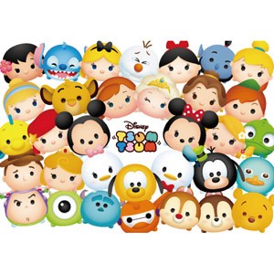 テンヨー 「TSUM TSUM」ハイ、ポーズ！　＜写真が飾れる＞ 200ピース【D-200-900】ジグソーパズル  返品種別B