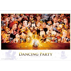 テンヨー ディズニー ツネオ・サンダ Dancing Party 1000ピース【D-1000-434】ジグソーパズル  返品種別B