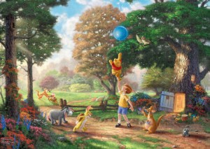 テンヨー トーマス・キンケード キャンバススタイル Winnie The Pooh II 2000ピース【D-2000-629】ジグソーパズル  返品種別B