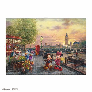 テンヨー スペシャルアートコレクション キャンバススタイル Mickey and Minnie in London 1000ピース【D-1000-853】ジグソーパズル  返