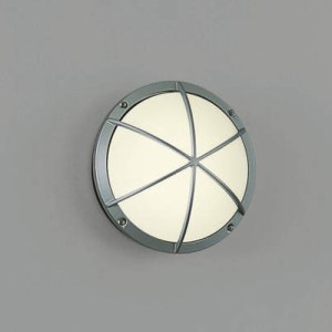 コイズミ AU38606L LEDポーチライト（シルバーメタリック）【電気工事専用】KOIZUMI[AU38606L] 返品種別B
