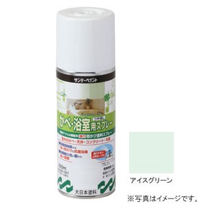 サンデーペイント #262748 かべ・浴室用スプレー アイスグリーン 300ml[262748] 返品種別B