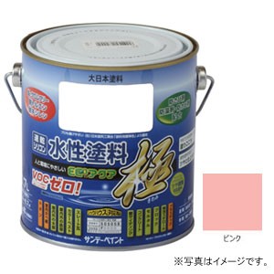 サンデーペイント #272624 水性塗料 ECOアクア 極 ピンク 700ml[272624] 返品種別B