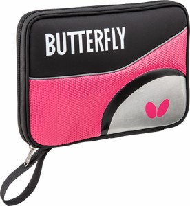 バタフライ BUT-63070-008 ロジャル・ケース（ピンク）BUTTERFLY　卓球用品[BUT63070008] 返品種別A