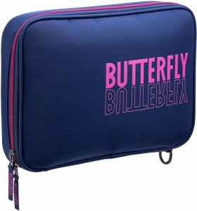 バタフライ BUT-63270-412 卓球ラケットケース ML・ケース（ネイビー/ロゼ）BUTTERFLY[BUT63270412] 返品種別A