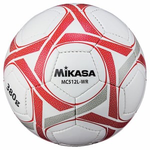 ミカサ MC512L-WR サッカーボール 軽量5号球 (人工皮革)MIKASA （ホワイト/レッド）[MC512LWR] 返品種別A