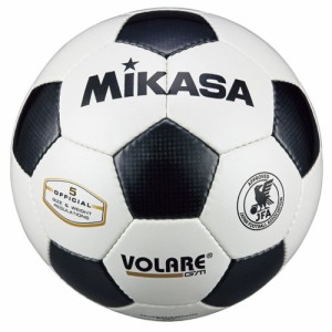 ミカサ SVC5011-WBK サッカーボール 5号球 (人工皮革)MIKASA （ホワイト/ブラック）[SVC5011WBK] 返品種別A