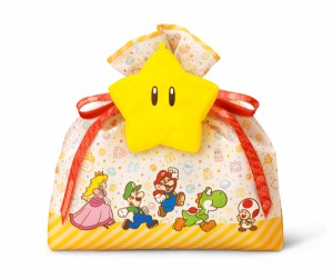 スーパーマリオ　ラッピング×エコバッグ（マリオキャラクターズ） 返品種別B