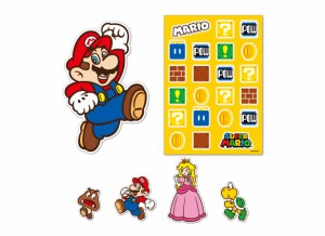 スーパーマリオ　デコレーションステッカー（マリオ） 返品種別B