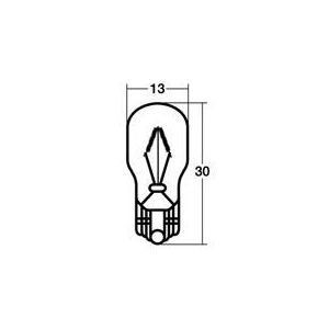 スタンレー電気 WB001 二輪車用ターンシグナルランプ 12V 10W 10個入STANLEY[WB001スタンレ] 返品種別A