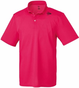 ダンロップ DUN-DAP1144-110-L ユニセックス ゲームポロシャツ（ピンク・サイズ：L）DUNLOP[DUNDAP1144110L] 返品種別A