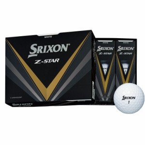 ダンロップ　スリクソン スリクソン Z-STAR(Zスター) ゴルフボール 1ダース 12個入り（ホワイト） SRIXON-ZS8-WH12P返品種別A