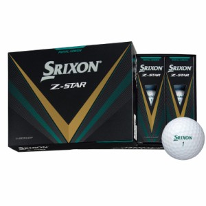 ダンロップ　スリクソン SRIXON-ZS8-GR12P スリクソン Z-STAR　Zスター　 ゴルフボール 1ダース 12個入り 限定モデル（ロイヤルグリーン