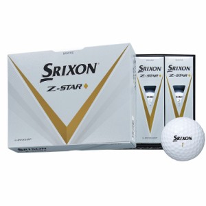 ダンロップ　スリクソン スリクソン Z-STAR ダイヤモンド ゴルフボール 1ダース 12個入り（ホワイト） SRIXON-ZS-DIA-WH12P返品種別A