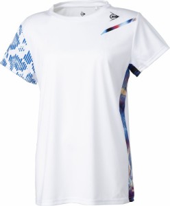 ダンロップ DUN-DAP1320W-003-O レディース ゲームシャツ（ホワイト・サイズ：O）[DUNDAP1320W003O] 返品種別A