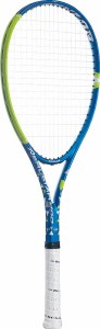 ダンロップ ソフトテニスラケット（ブルー×ライム・サイズ：G0・ストリング張り上げ） DUN-DS42301-BLLM-G0返品種別A