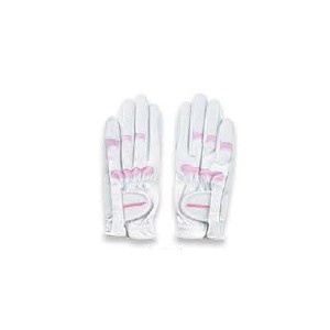 ダンロップ GGG-6505W ホワイト 18 女性用ゴルフグローブ 両手用（ホワイト・18cm）DUNLOP[GGG6505Wホワイト18] 返品種別A