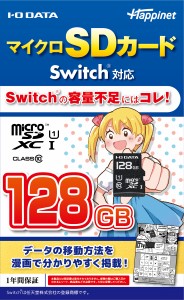 マイクロSDカード Switch対応 128GB 返品種別B