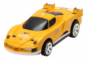 ハピネット 1/58 ミニカーR/C レーシングイエロー(27MHz)ラジコン  返品種別B