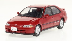 First43 1/43 ホンダ シビックフェリオ SiR 1991 レッド【F43-146】ミニカー  返品種別B