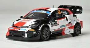 イクソ 1/43 トヨタ GR ヤリス RALLY1 2022年サファリラリー 優勝 #69 【RAM856】ミニカー  返品種別B